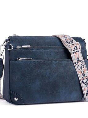 🆕 Crossbody Bags for Women Rfid Travel Crossbody Purses Leather